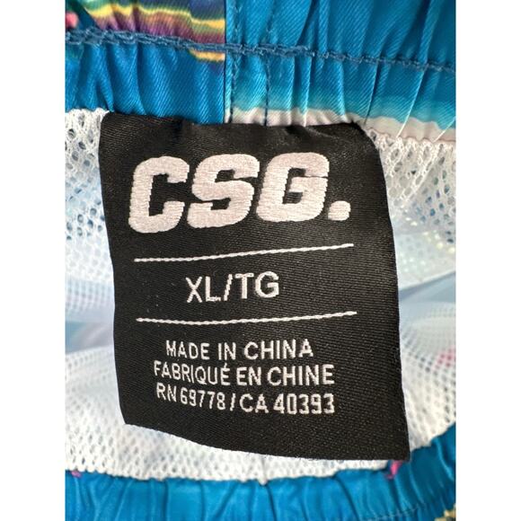 NWT CSG Swimming trunks rn 69778 pink size XL - Picture 6 of 6